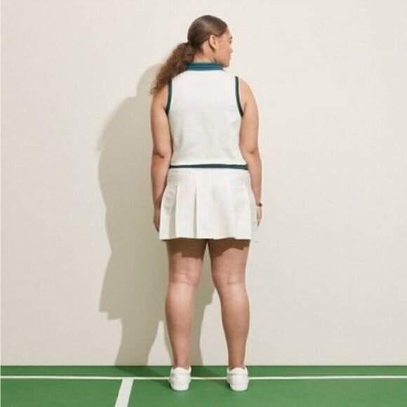 NWOT Prince Pickleball Target Women's Collared Pleated Dress - Picture 2 of 7